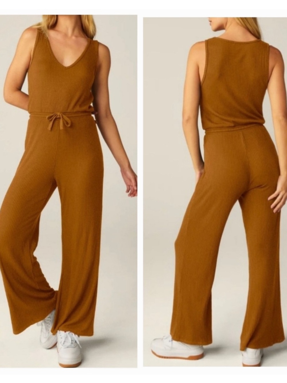 Beyond Yoga Ribbed Jetsetter Jumpsuit Size XS